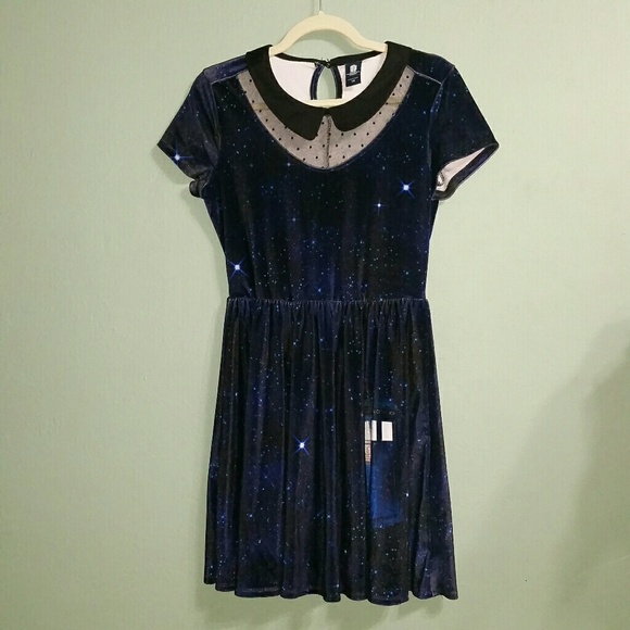 Hot Topic Dresses & Skirts - BBC Dr. Who Galaxy Velvet Tardis Dress